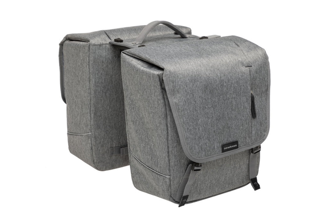 Dubbele-Fietstas-New-Looxs-Nova-Mik-Grey-32-Liter Dubbele-Fietstas-New-Looxs-Nova-Mik-Grey-32-Liter
